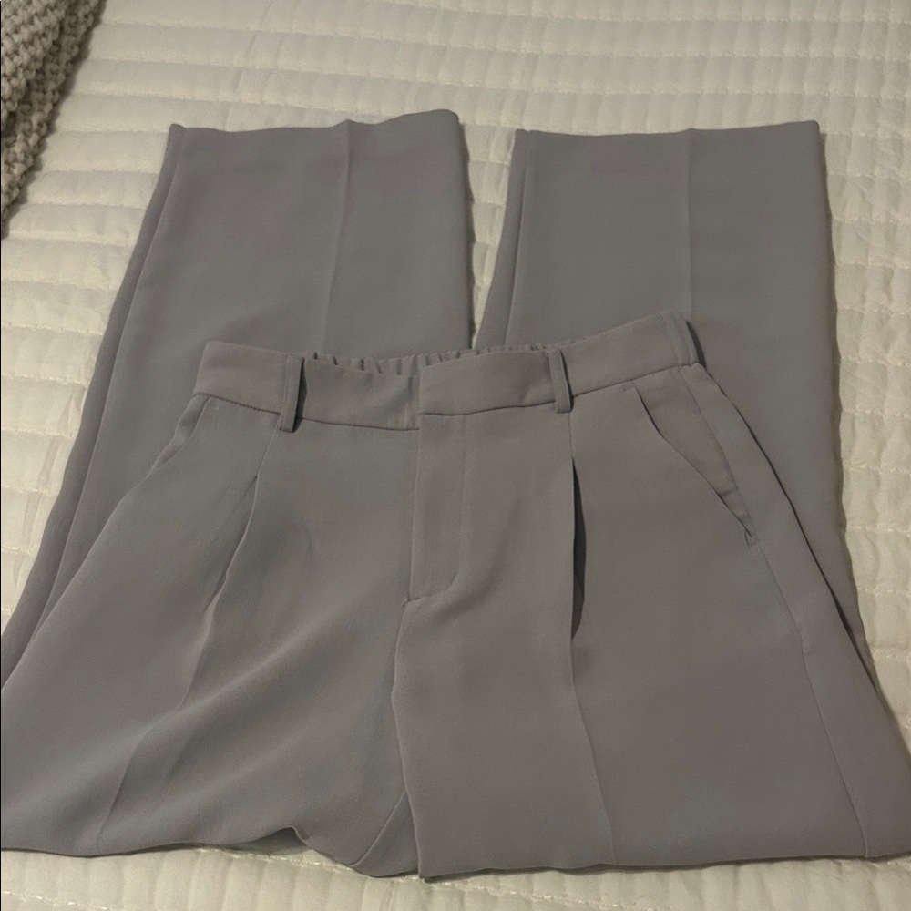Gray Tailored Trousers